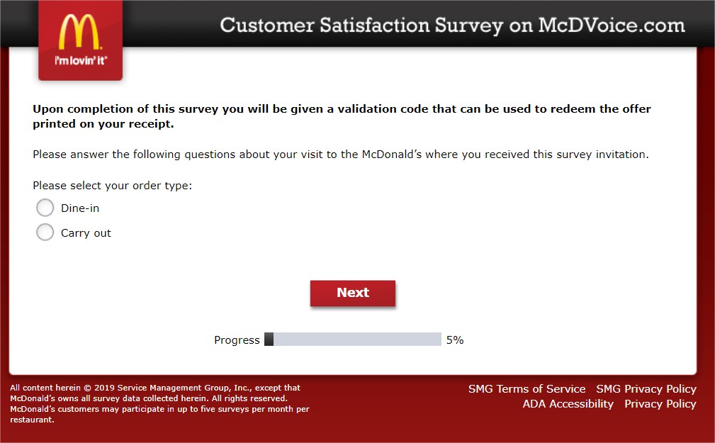 McDVoice Survey